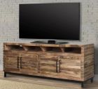 Parker House Crossings Downtown 86" TV Console in Amber