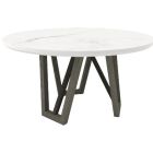 Parker House Pure Modern 54" Round Dining Table in Moonstone