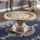 Homey Design HD-328C Coffee Table in Champagne