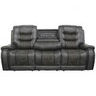 Parker Living Outlaw Power Drop Down Console Sofa in Stallion