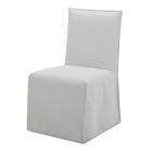 Parker House Slipper Dining Chair in Mathis Ivory - Set of 2