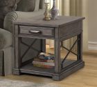 Parker House Sundance End Table in Smokey Grey