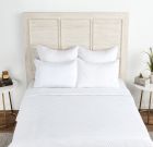 Classic Home Diamond White 4Pc King Quilt Bedding Set