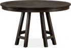 Magnussen Westley Falls 52" Round Dining Table in Graphite Finish