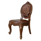 ACME Versailles Side Chair in Cherry Finish - Set of 2