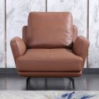 European Furniture Tratto Char in Russet Brown