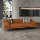 European Furniture Outlander Sofa in Cognac Italian Leather