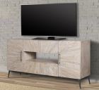 Parker House Crossings Monaco 69" TV Console in Weathered Blanc