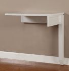 Parker House Boca Corner Table in Cottage White Finish - Available to CA, AZ, NV, OR, WA, CO