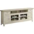 Parker House Tidewater 72" TV Console in Vintage White