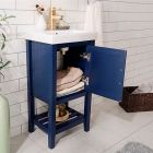 Legion Furniture 18" Blue Sink Vanity -WLF9018-B