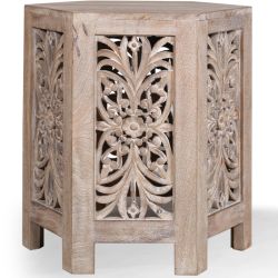 Parker House Crossings Eden End Table in Toasted Tumbleweed